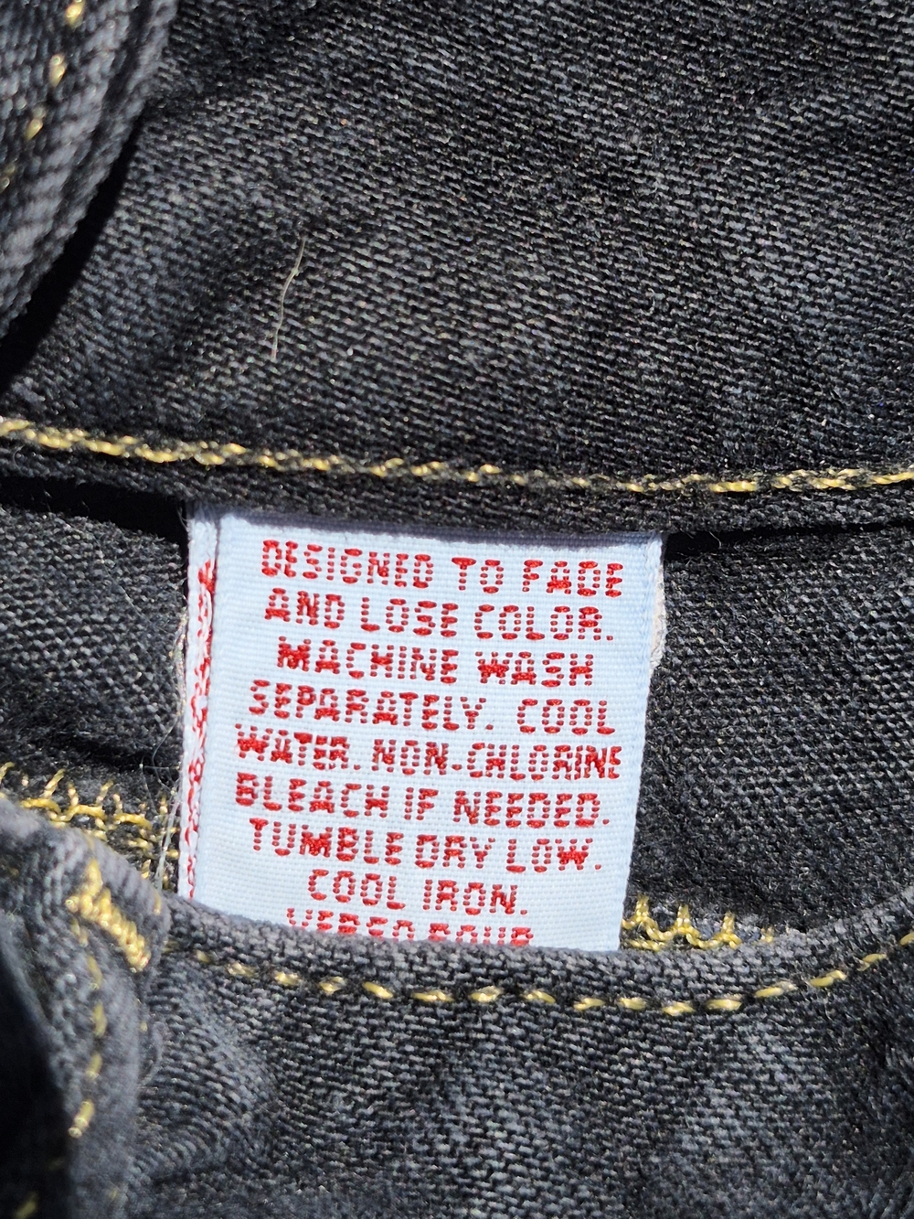 VINTAGE 90's MARITHE' FRANCOIS GIRBAUD BLK Denim Button-Front A-Line Skirt-9/10 - Picture 12 of 13